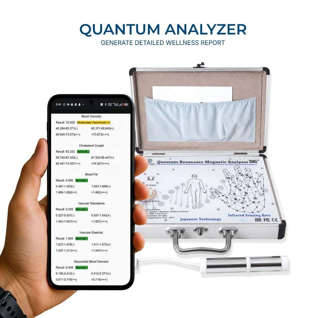 How to Use a Quantum Analyzer — Generate and read health report