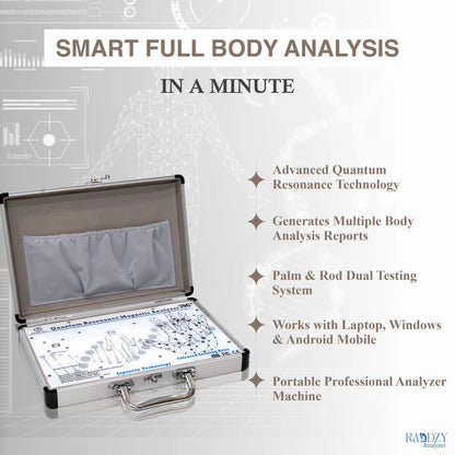 Raddzy 39G+ Android & Windows Quantum Analyzer