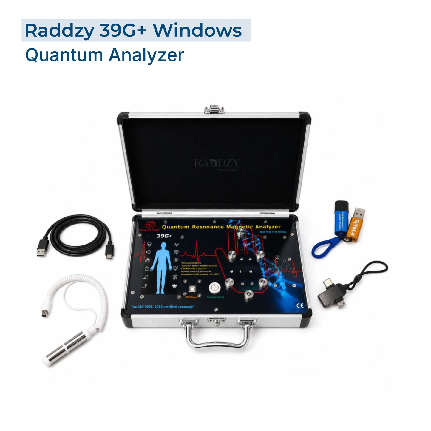 Raddzy 39G+ 2-in-1 Windows Quantum Analyzer