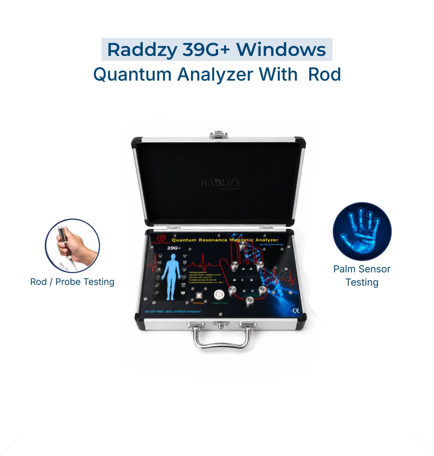 Raddzy 39G+ 2-in-1 Windows Quantum Analyzer