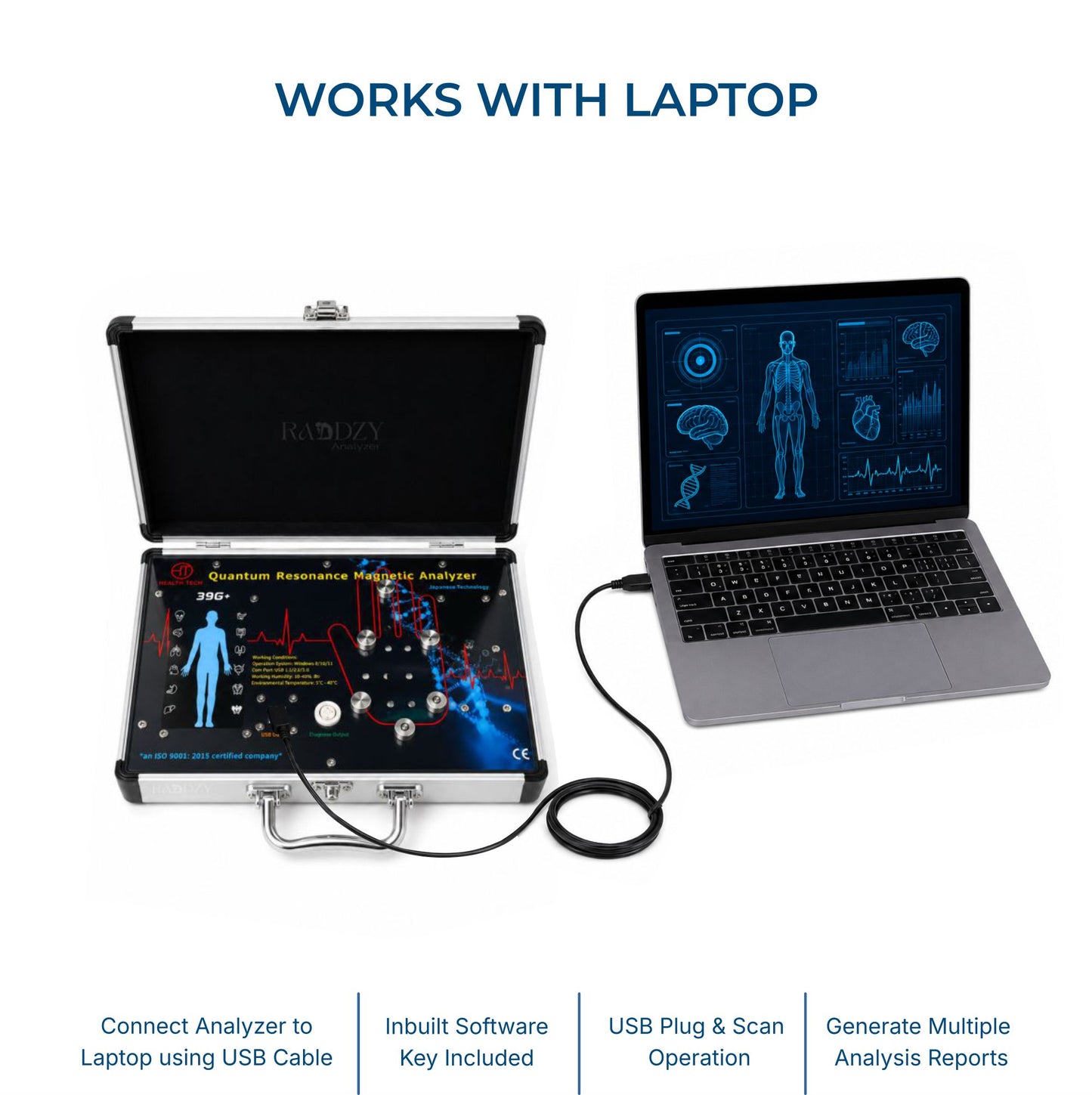 Raddzy 39G+ 2-in-1 Windows Quantum Analyzer
