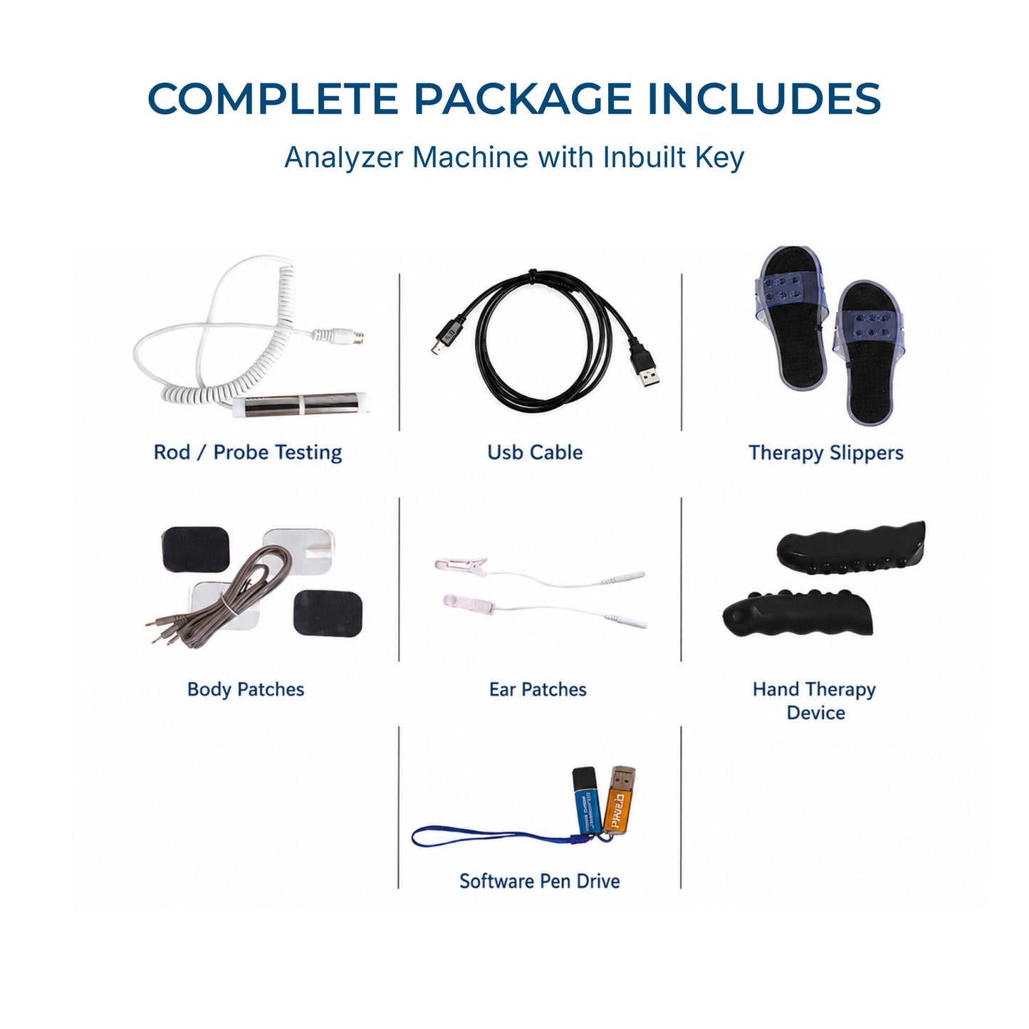 Raddzy 39G+ 3-in-1 Quantum Analyzer (Rod + Palm + Therapy)