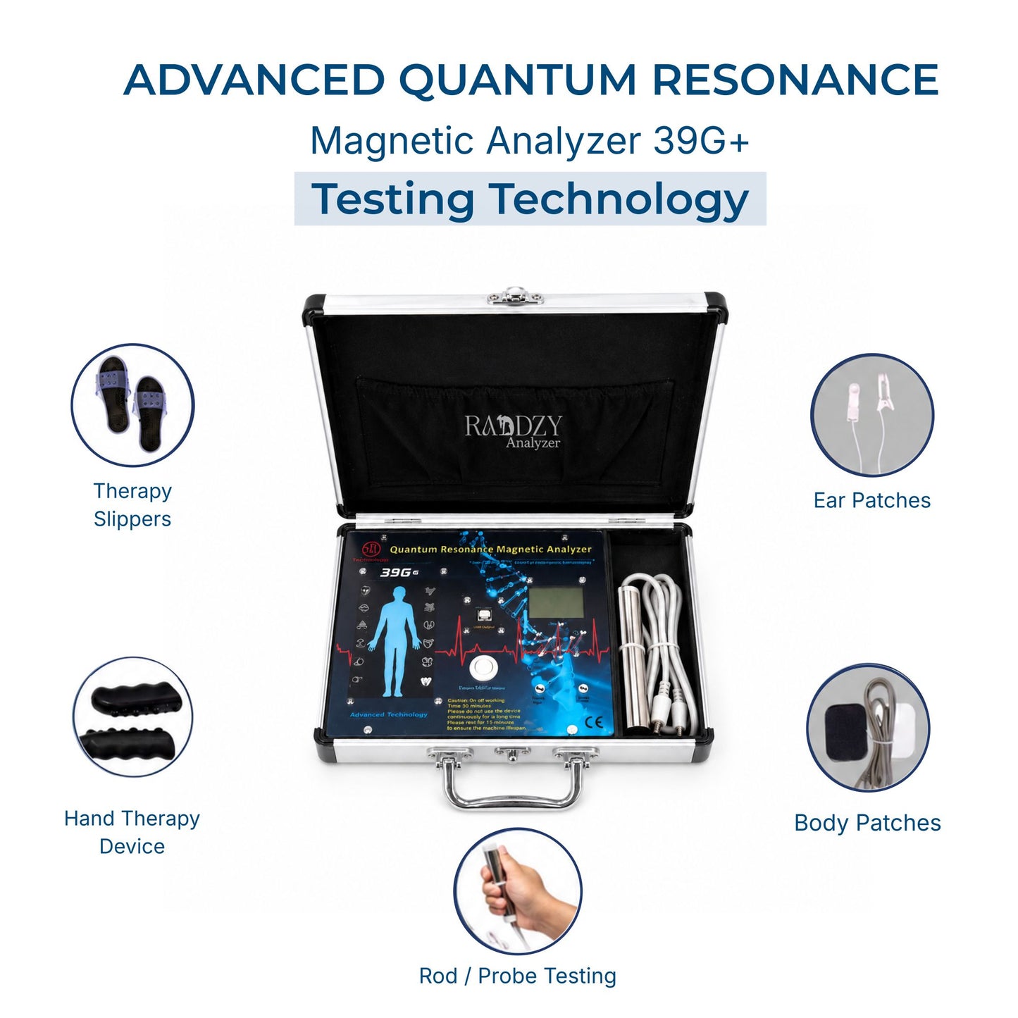 Raddzy 39G+ Windows Quantum Analyzer with Therapy