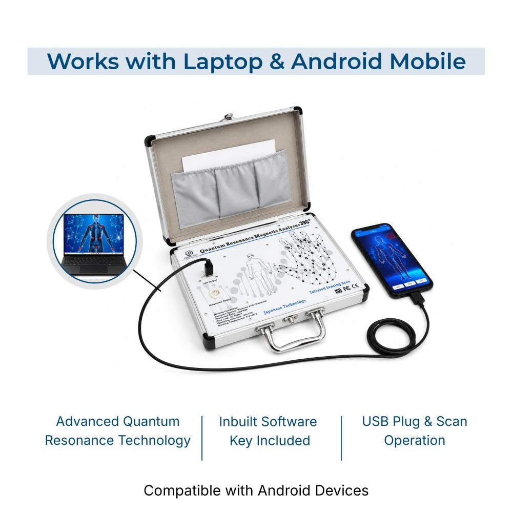 Raddzy 39G+ Quantum Analyzer Machine for Android & Windows