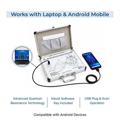 Raddzy 39G+ Quantum Analyzer Machine for Android & Windows