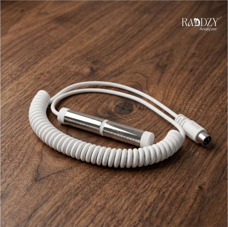 RADDZY Quantum Analyzer Therapy Probe Rod for 39G Machine | Bioelectric Therapy Massage Pen Accessory